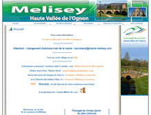 Tablet Screenshot of melisey.cchvo.org